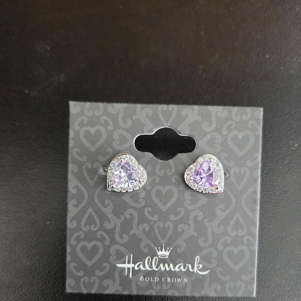Hallmark Women's Silver and Purple Jewellery